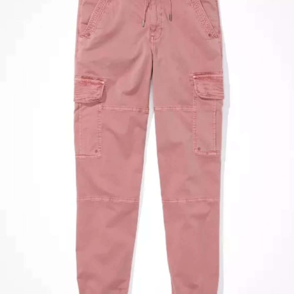 American Eagle Baggy Cargo Jogger Pants / Size 10 - Picture 4 of 14